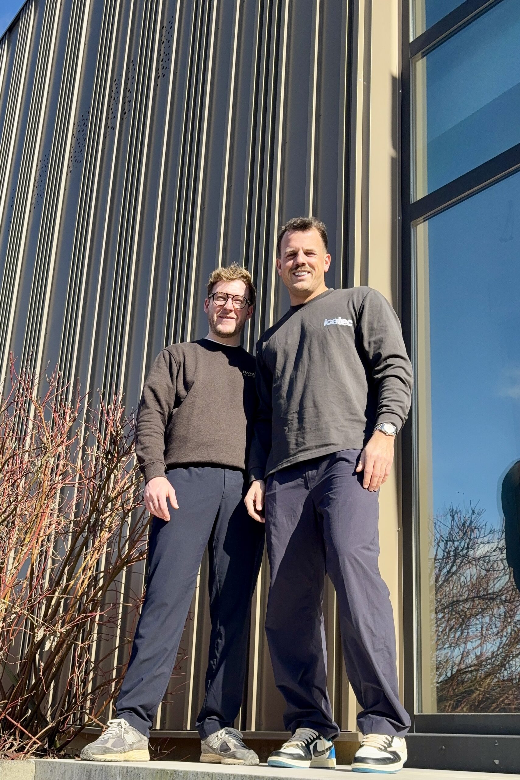 Maxime et Richard — équipe Icetec en intervention cryogénique